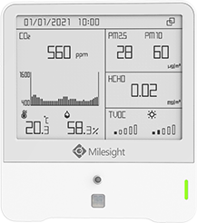 sensor : Co2,  HCHO, PM2.5, PM10, TVOC